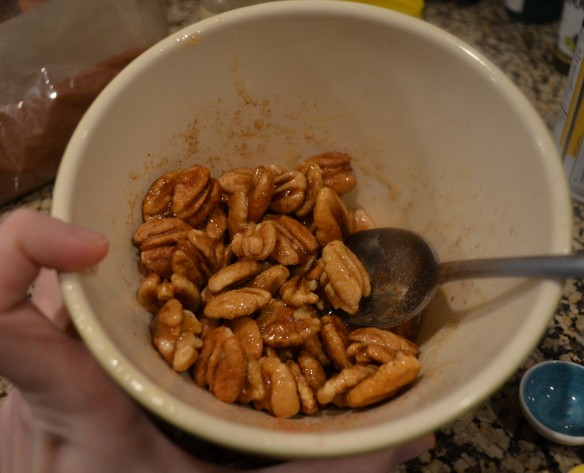Sweet Roasted Pecans