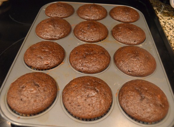 Guinness Cupcakes with Bailey's Irish Buttercream