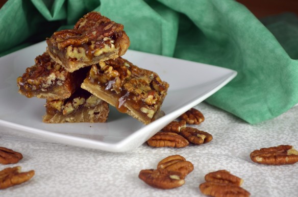 Salted Maple Pecan Bars