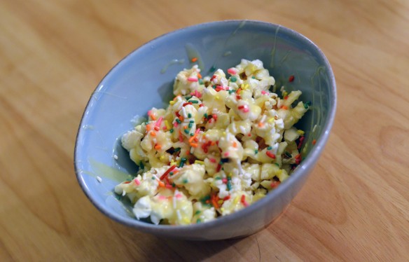 Cake Batter Popcorn