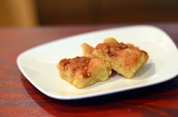 Gooey Cinnamon Squares