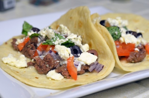 Greek Lamb Tacos