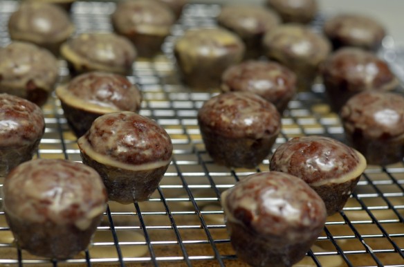 Guinness + Bailey's Glazed Donut Holes